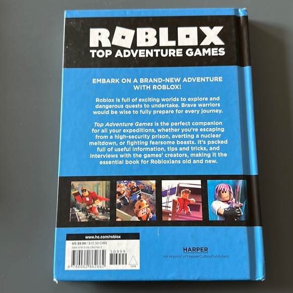 Roblox top adventure games hard bound book - Picture 4 of 5